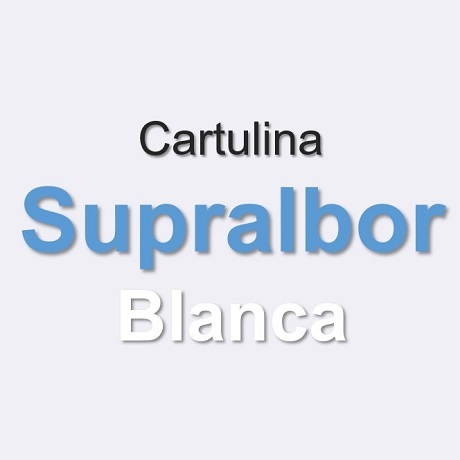 Supralbor Blanca 250g 51x65 PQ 125HO Blanco
