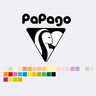 Papago Offset 80g 45x64 PQ 500HO Rojo Coral