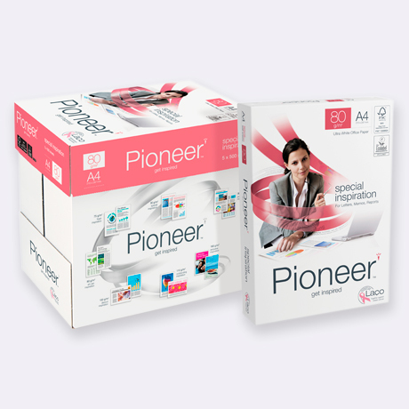 Pioneer 110g 29,7x42 CA 4x500H Blanco